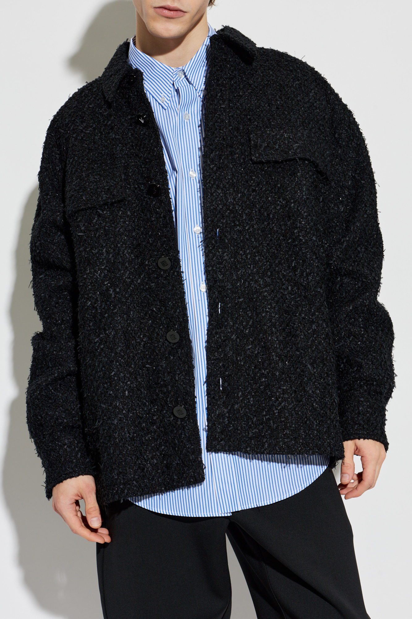 Balmain Tweed jacket with lurex thread | Men's | Vitkac
